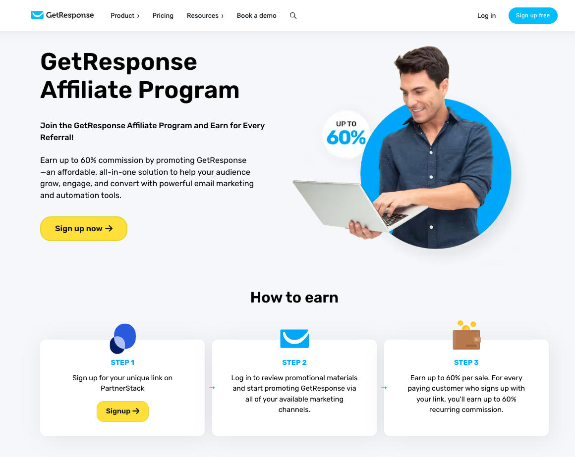 GetResponse Affiliate Program.